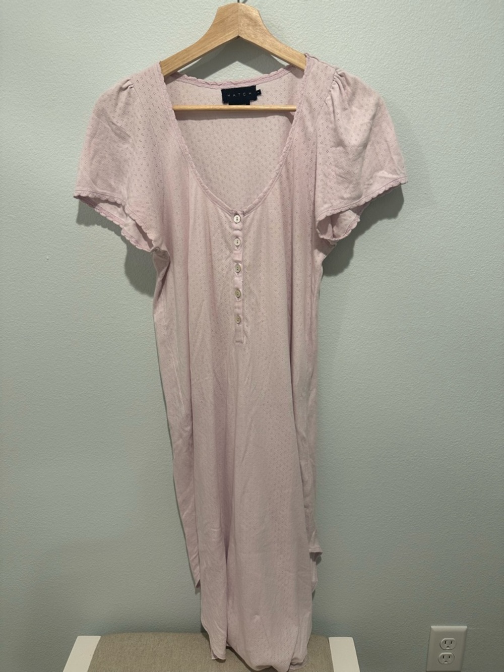Hatch Maternity Pointelle Nightgown size 1